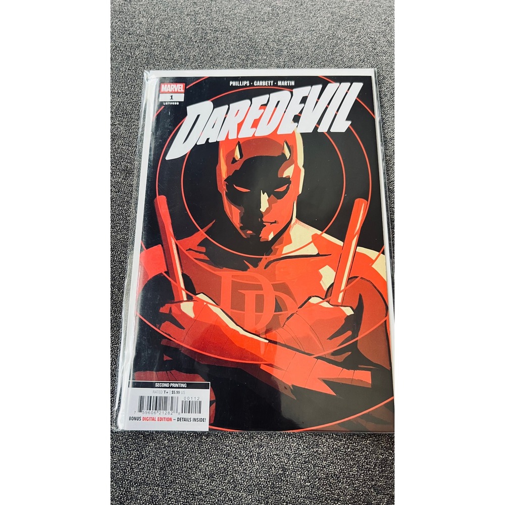 Marvel Daredevil Comic Book Red Second Printing LGY#688 2022